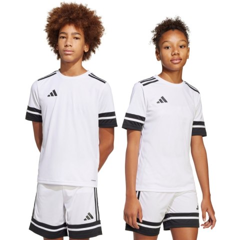 Koszulka dla dzieci adidas Squadra 25 biała JJ0057 152cm Adidas teamwear