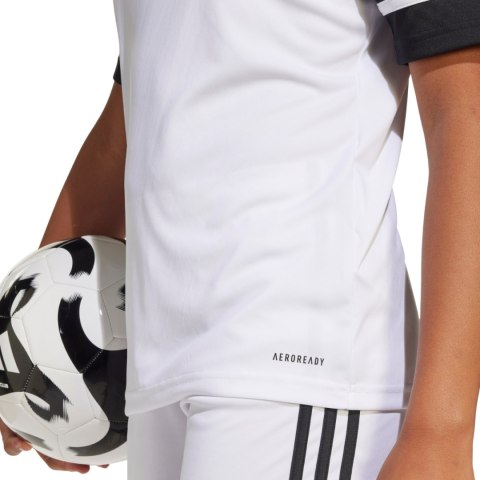Koszulka dla dzieci adidas Squadra 25 biała JJ0057 152cm Adidas teamwear