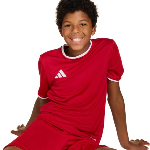 Koszulka dla dzieci adidas Entrada 26 Jersey czerwona JZ2523 116cm Adidas teamwear