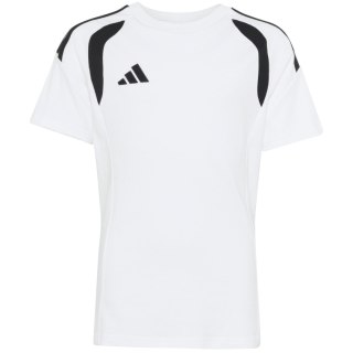 Koszulka dla dzieci adidas Tiro 26 League Tee biało-czarna KC3699 116cm Adidas teamwear