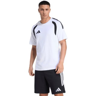 Koszulka męska adidas Tiro 26 League Tee biało-czarna KC3698 S Adidas teamwear