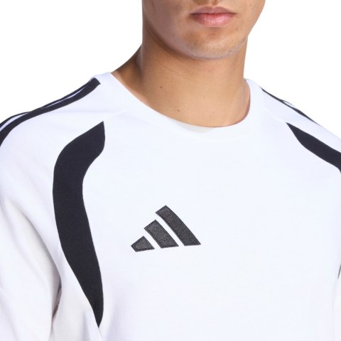 Koszulka męska adidas Tiro 26 League Tee biało-czarna KC3698 S Adidas teamwear