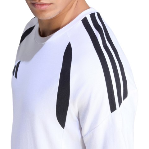 Koszulka męska adidas Tiro 26 League Tee biało-czarna KC3698 S Adidas teamwear