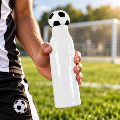 BUTELKA TERMICZNA 550ML PIŁKA NOŻNA STAMINA