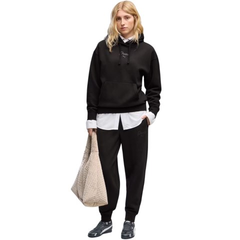 Bluza damska Puma ESS Script Comfort Hoodie czarna 694136 01 M Puma
