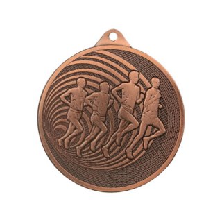 Medal brązowy- Bieganie - medal stalowy
