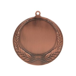 Medal brązowy ogólny z miejscem na emblemat 50 mm - medal stalowy