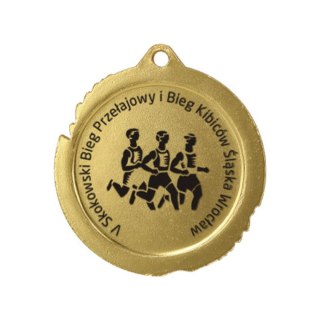 Medal grawerowany laserem- RMI