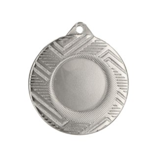 Medal srebrny ogólny z miejscem na emblemat 25 mm - medal stalowy
