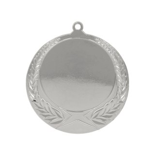 Medal srebrny ogólny z miejscem na emblemat 50 mm - medal stalowy