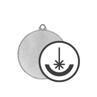 Medal stalowy grawerowany laserem- RMI