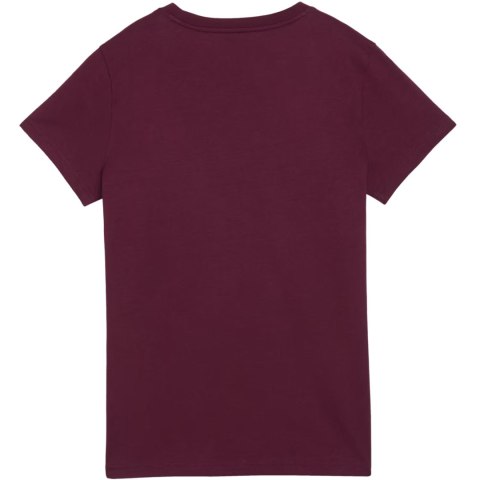 Koszulka damska Puma ESS Small No.1 Logo Tee(s) burgundowa 682373 24 L Puma