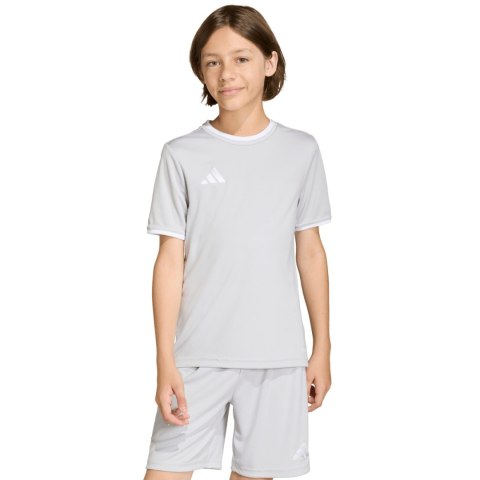 Koszulka dla dzieci adidas Entrada 26 Jersey szara JZ2525 164cm Adidas teamwear