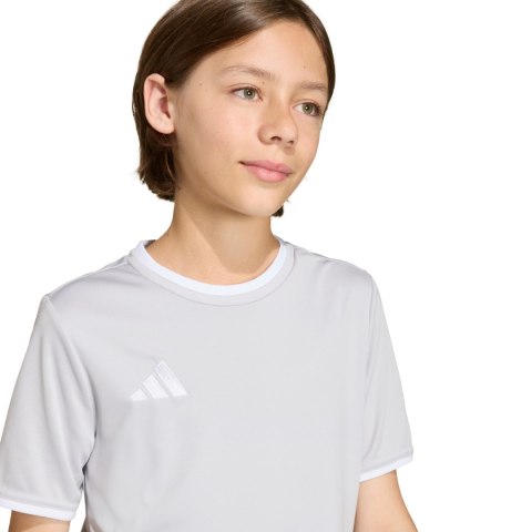 Koszulka dla dzieci adidas Entrada 26 Jersey szara JZ2525 164cm Adidas teamwear