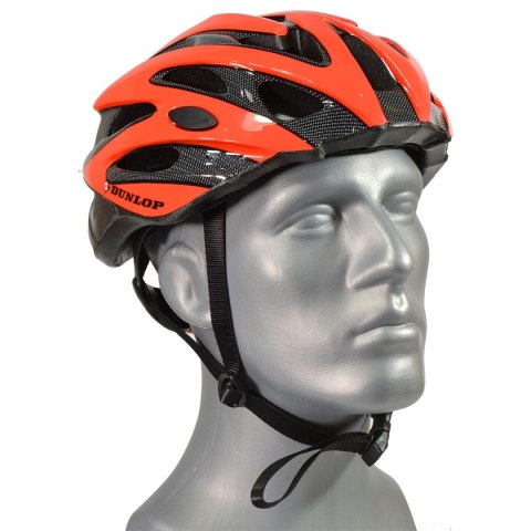 KASK ROWEROWY REGULOWANY DUNLOP MTB RED R. L (58-61CM) KORALOWY
