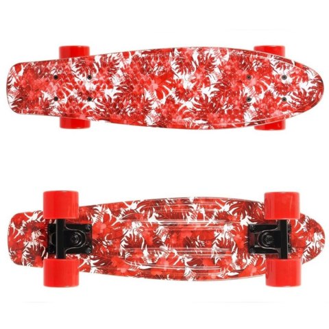 Deskorolka SMJ UT-2206 Red Jungle Smj Deskorolka SMJ UT-2206 Red Jungle Smj