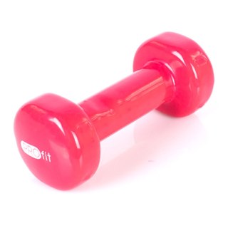 Hantel winylowy Profit 1,5 kg różowy DK 4102 PROfit