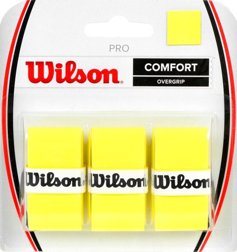 Owijka Wilson Pro Comfort Overgrip żółta 3szt WRZ4014YE Wilson Owijka Wilson Pro Comfort Overgrip żółta 3szt WRZ4014YE Wilson