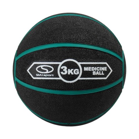 Piłka lekarska Vinex VMB-L001P / VMB-L003G 3KG czarna Smj Piłka lekarska Vinex VMB-L001P / VMB-L003G 3KG czarna Smj
