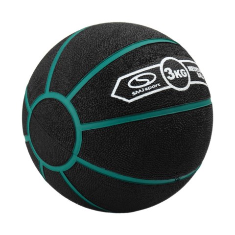 Piłka lekarska Vinex VMB-L001P / VMB-L003G 3KG czarna Smj Piłka lekarska Vinex VMB-L001P / VMB-L003G 3KG czarna Smj
