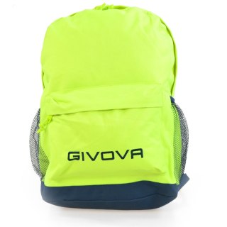 Plecak Givova Zaino Scuola żółty fluo Givova