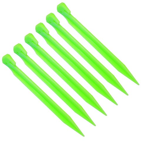 Śledzie namiotowe High Peak plastikowe 42202 6 szt. High Peak Śledzie namiotowe High Peak plastikowe 42202 6 szt. High Peak