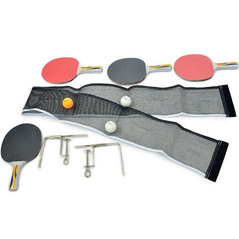 Zestaw rakiet do ping ponga Donic Appelgren 300 4rak+3piłeczki+siatka Donic Zestaw rakiet do ping ponga Donic Appelgren 300 4rak+3piłeczki+siatka Donic